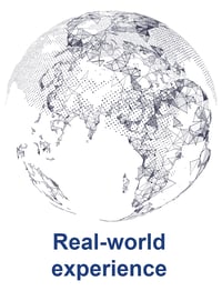 Global Reach Globe With Text