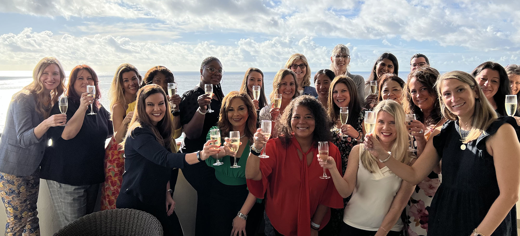 The FACT group celebrating the launch of their inaugural meeting