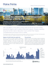 Gulf Corridor Chemicals-by-Rail