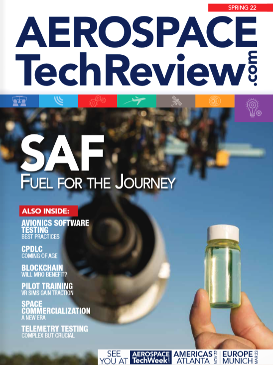 SGS-Maine Pointe Featured in Aerospace Tech Review Magazine, Spring 2022 Issue