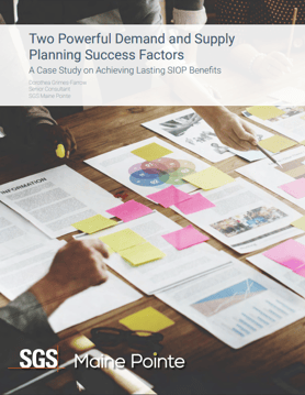 Two Powerful Demand and Supply Planning Success Factors v1