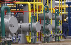 close up of industrial pipes of oil industry production close up of industrial pipes of oil industry production