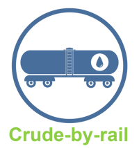 crude by rail icon