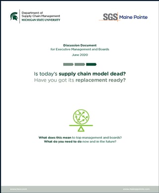 ebook Is todays supply chain model dead_hero image