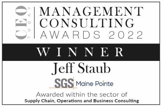 CEO Today Management Consulting Awards 2022 Jeff Staub