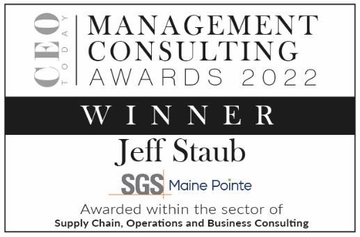 CEO Today Management Consulting Awards 2022 Jeff Staub CEO Today Management Consulting Awards 2022 Jeff Staub
