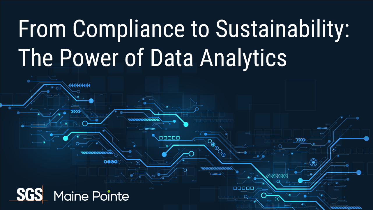 From Compliance to Sustainability: The Power of Data Analytics