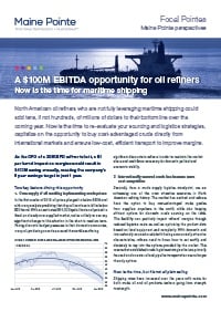 New Report Details a $100M EBITDA Opportunity for North American Oil Refiners