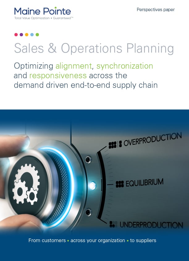 Sales & Operations Planning-1 Sales & Operations Planning-1