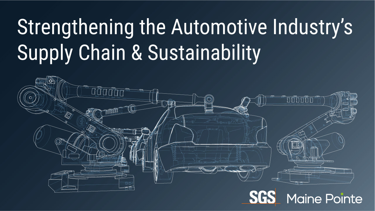 Strengthening the Automotive Industry’s Supply Chain & Sustainability