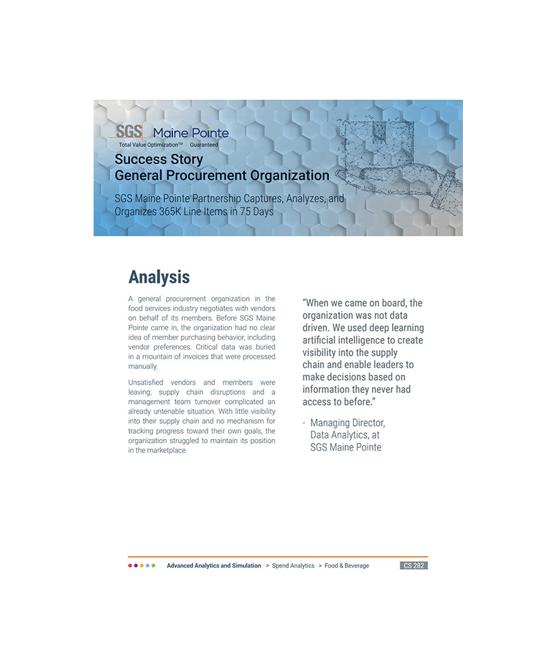 Using A.I. to accelerate value creation (CS282)
